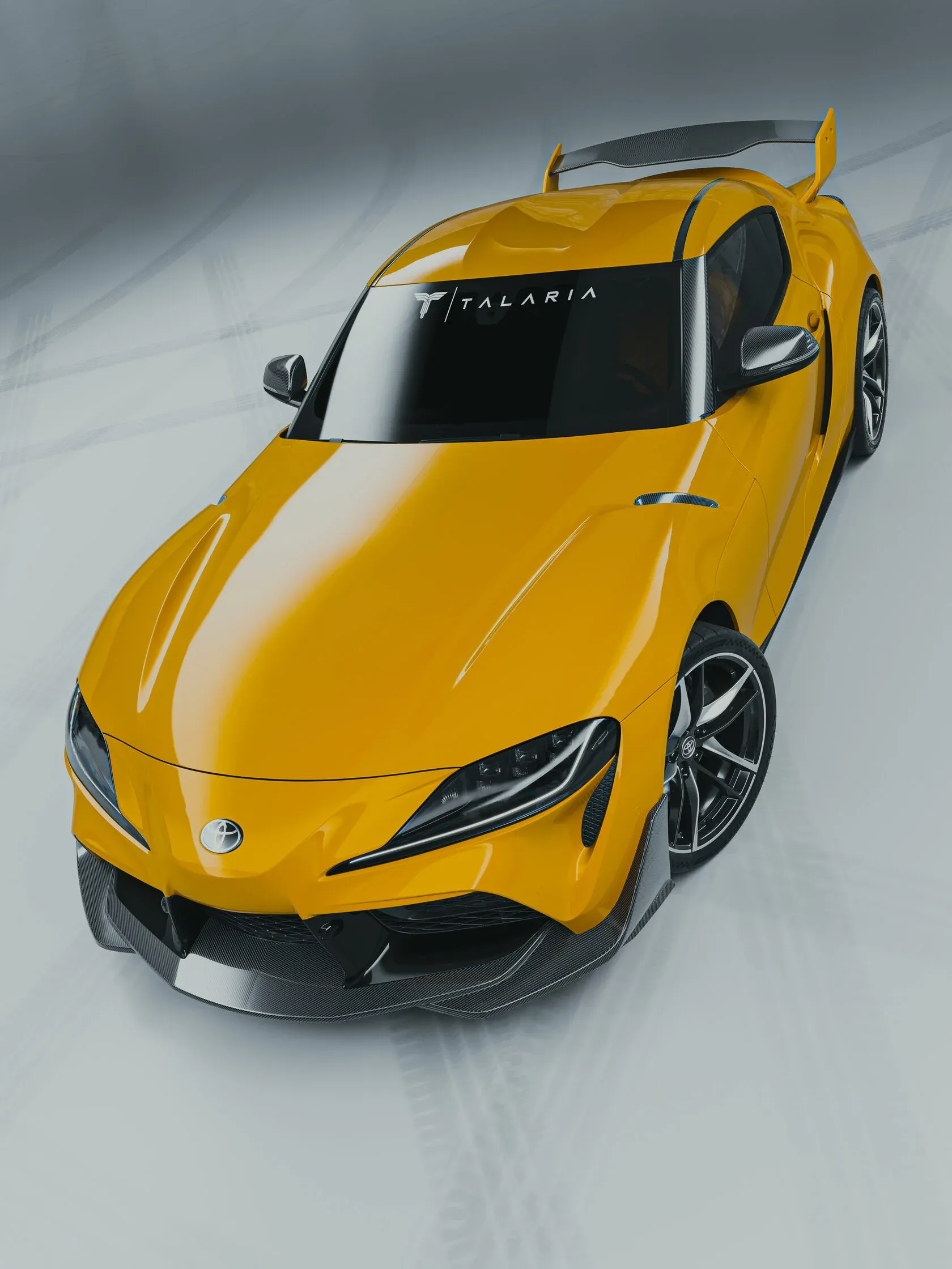 Front lip Carbon Talaria for Toyota Supra A90/A91
