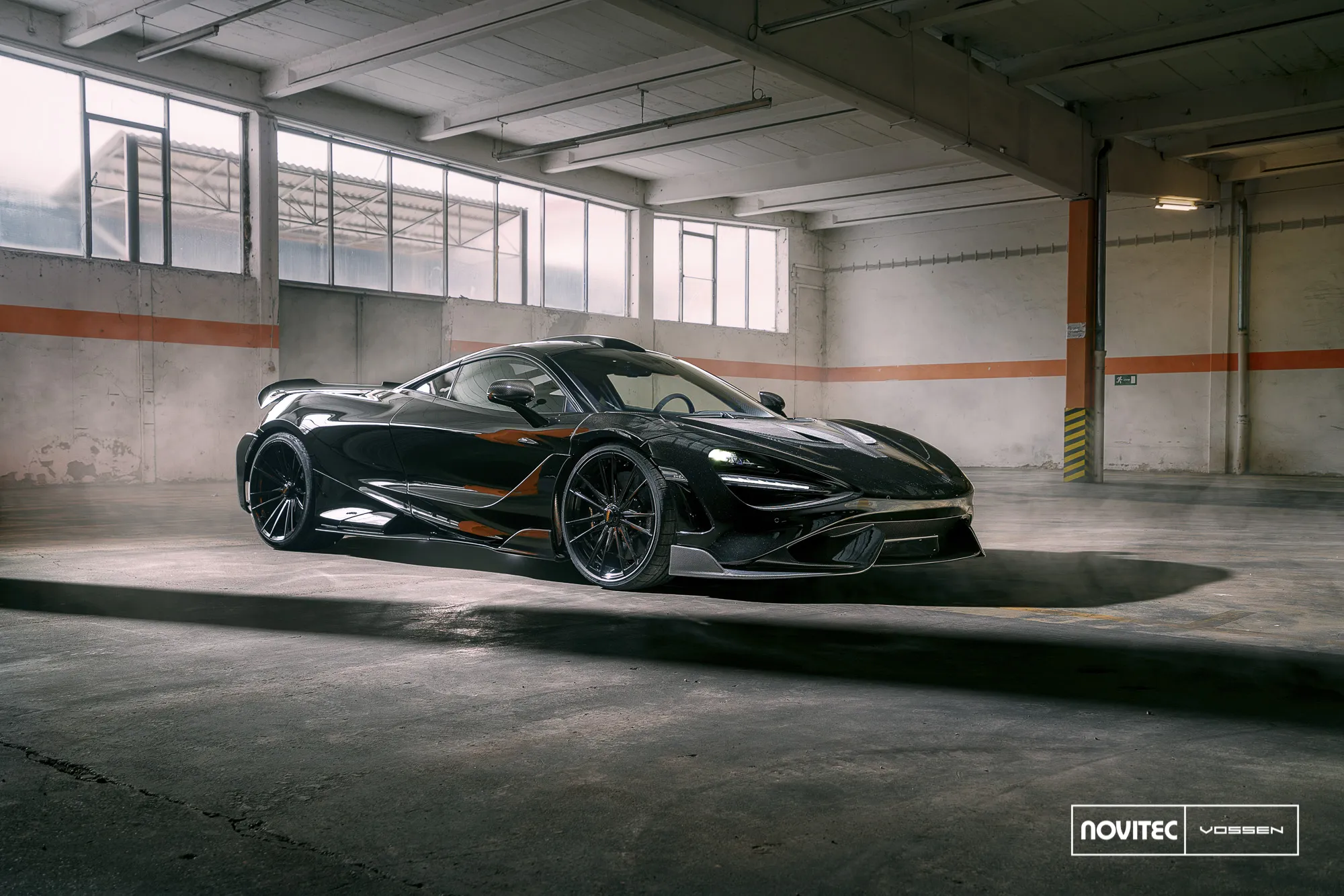 Vossen MC3 forged wheel — mounted on vehicle