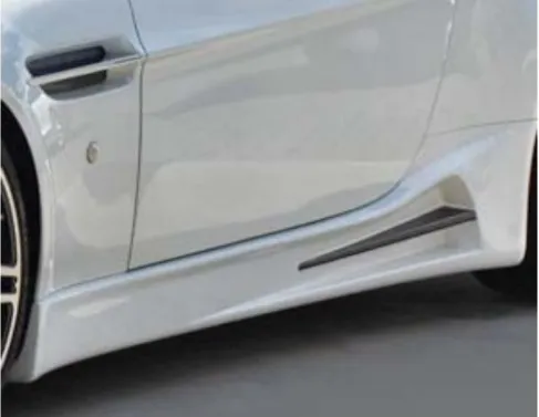 Side skirts Mansory Carbon for Aston Martin V8 Vantage