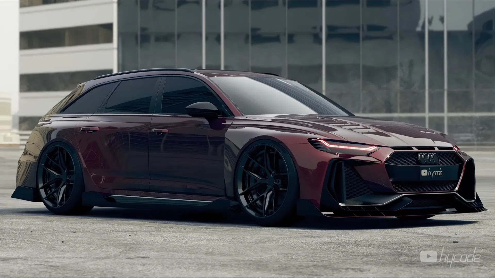 Audi RS6 Custom Body Kit by Hycade
