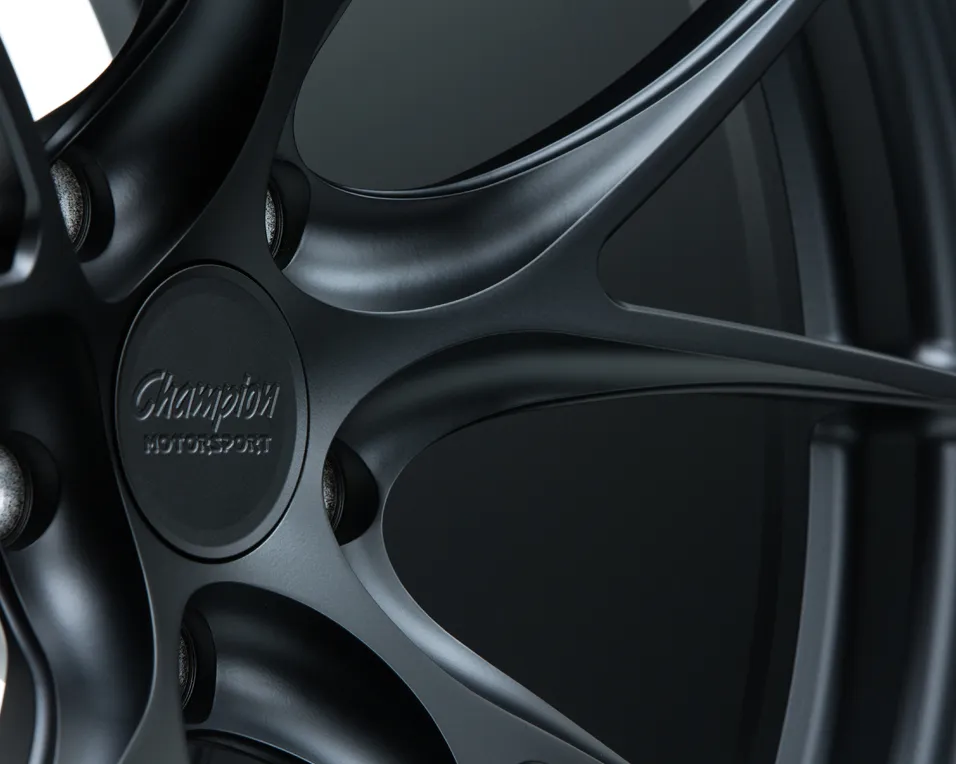 Vossen RS74 forged wheel — concave face detail