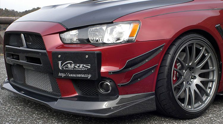 Check our price and buy Varis Carbon fiber Body Kit set for Mitsubishi Lancer Evolution X Evo X ’14 Ver.ultimate