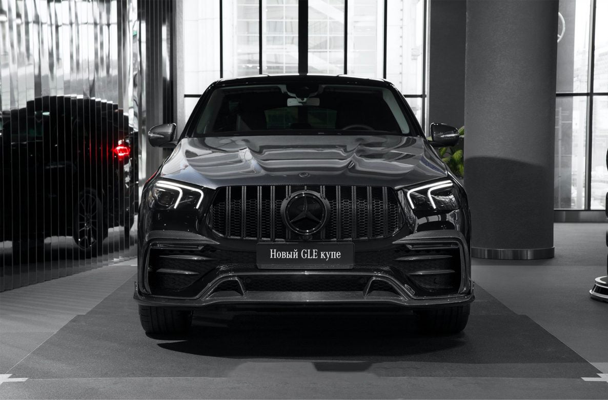 Hood carbon for Mercedes-Benz GLE V 167 AMG Line