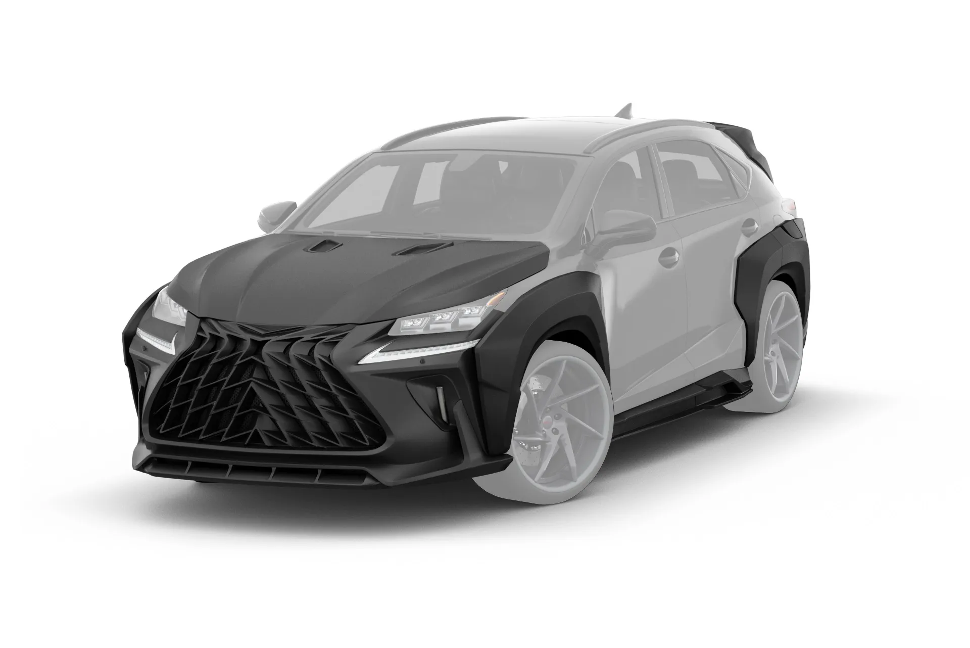 Check our price and buy a SCL Performance  body kit for Lexus NX Kotaro