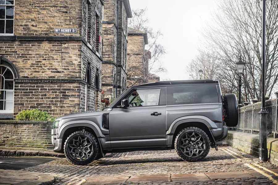 Check our price and buy Kahn Design carbon fiber body kit set for Land Rover Defender 90 wide track