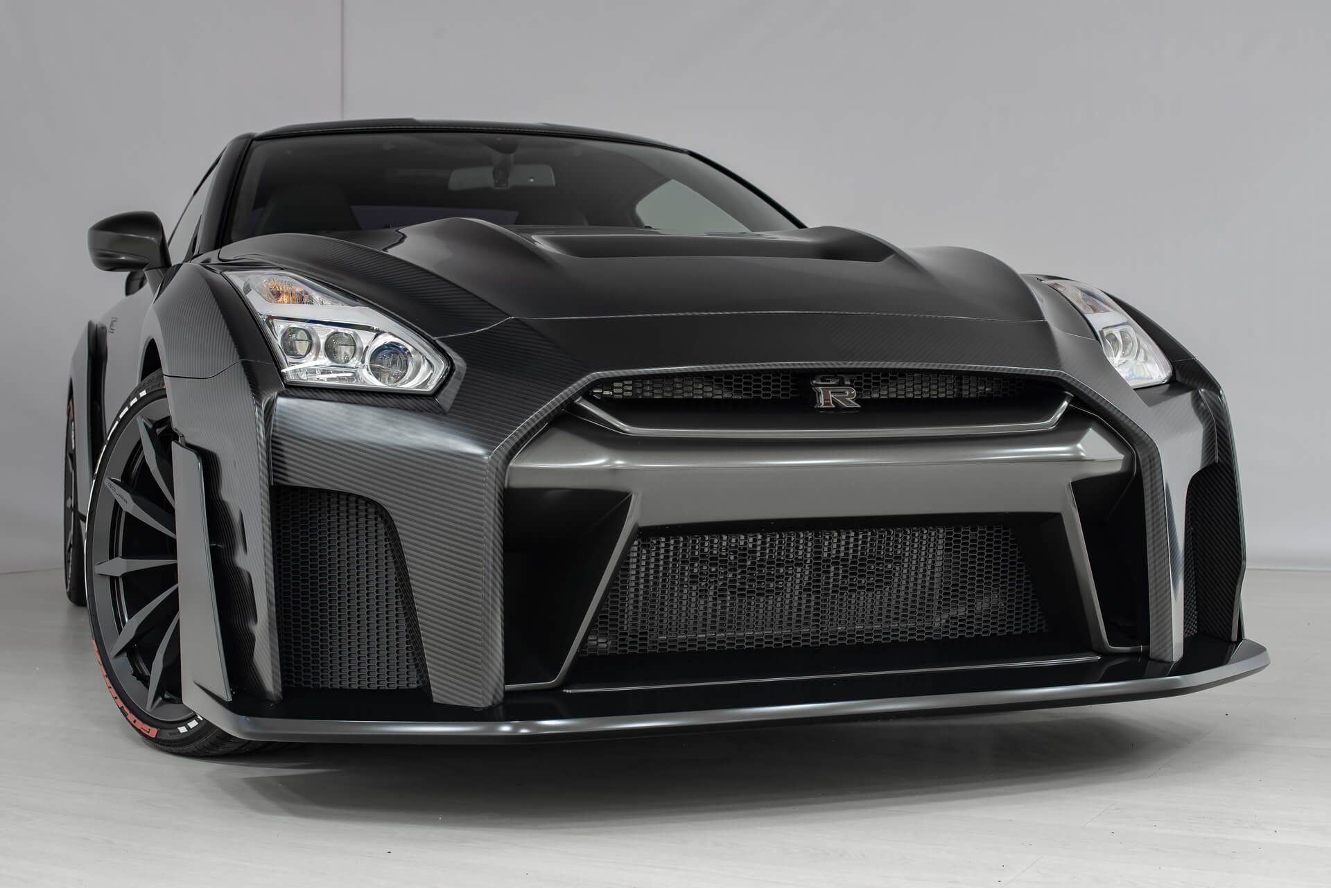 Front bumper splitter SCL Performance for Nissan GT-R Gojira