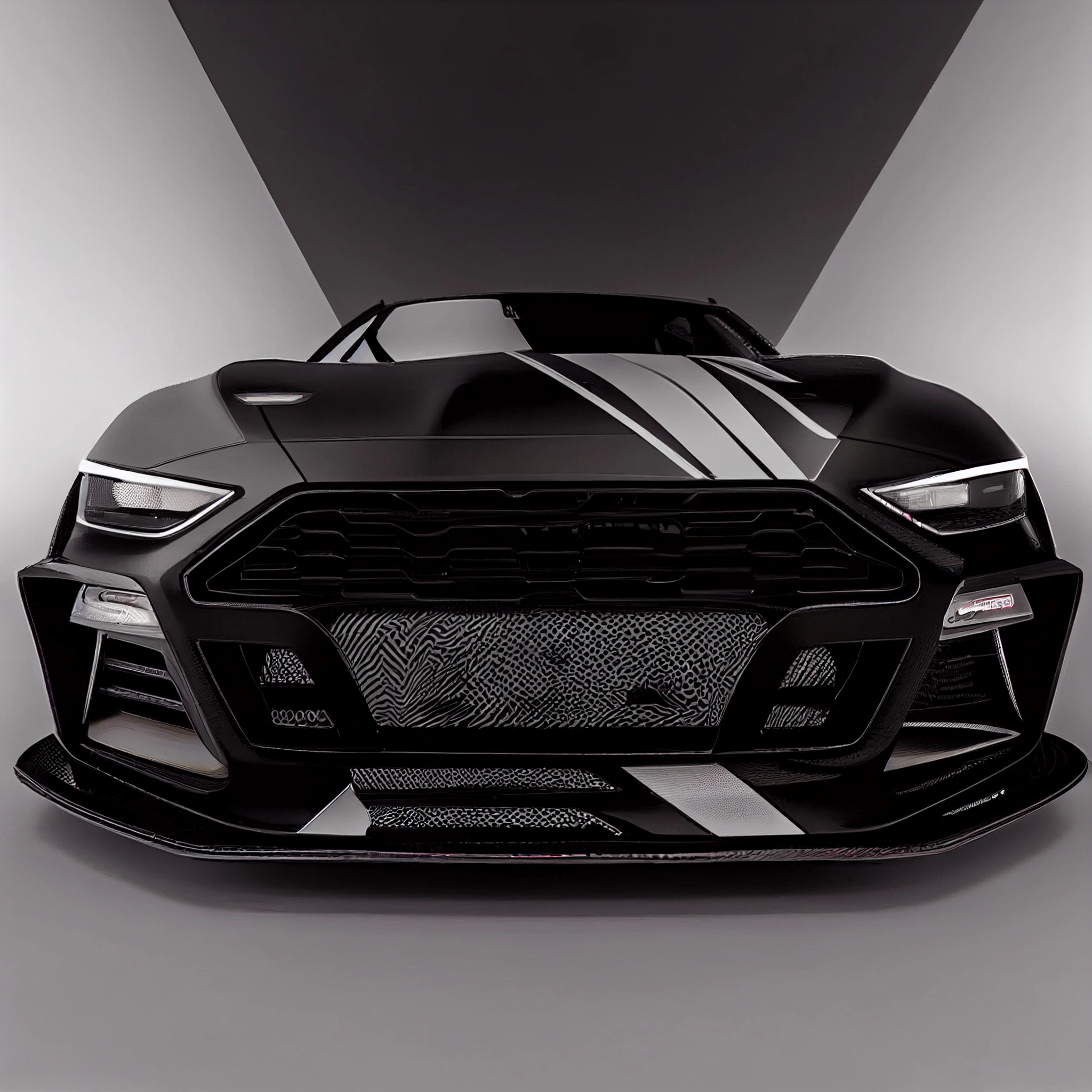 I Custom Design Wide Body Front Bumper for Audi E-Tron Ver3.2