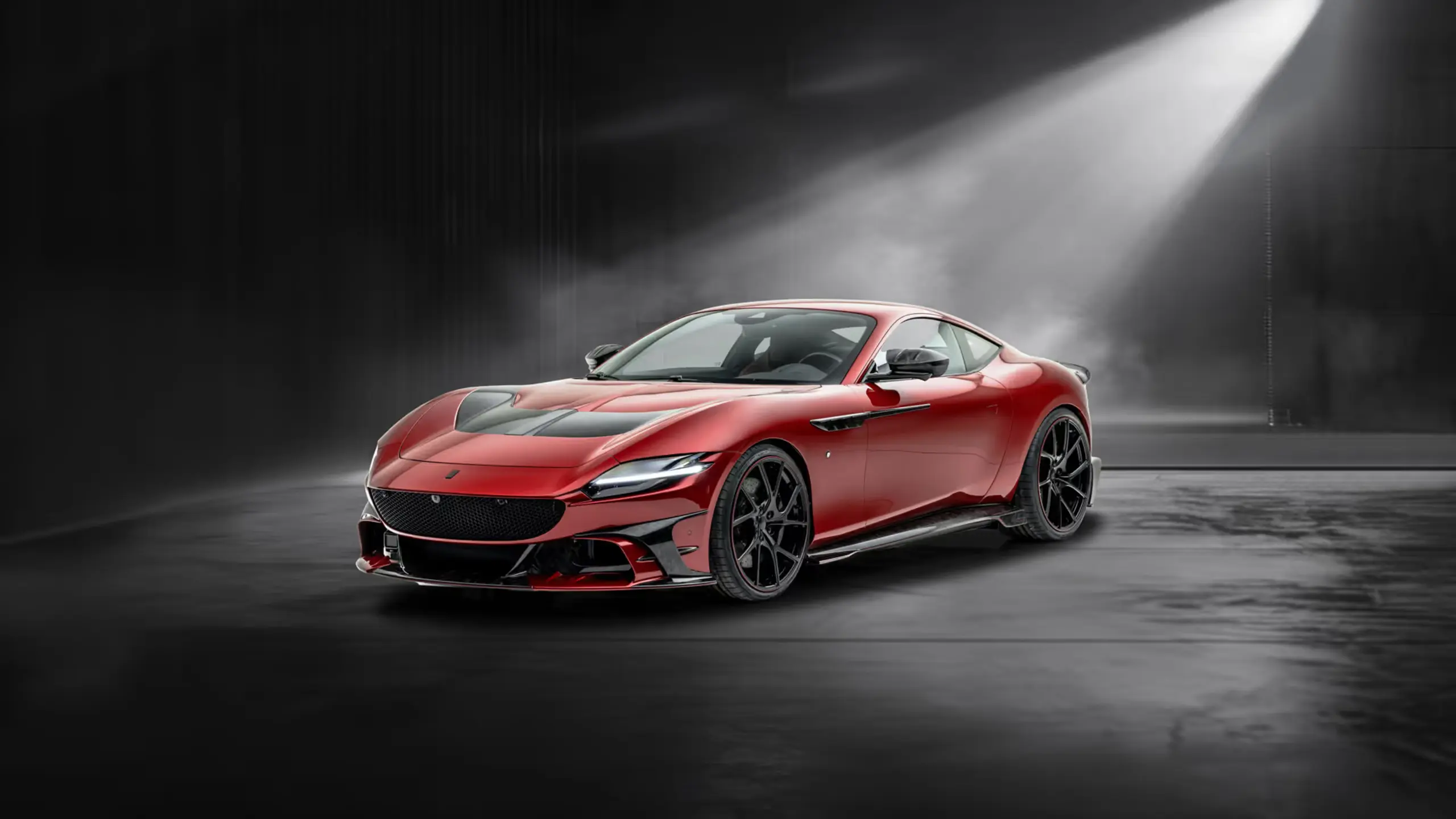 Mansory Ferrari Roma front three-quarter view
