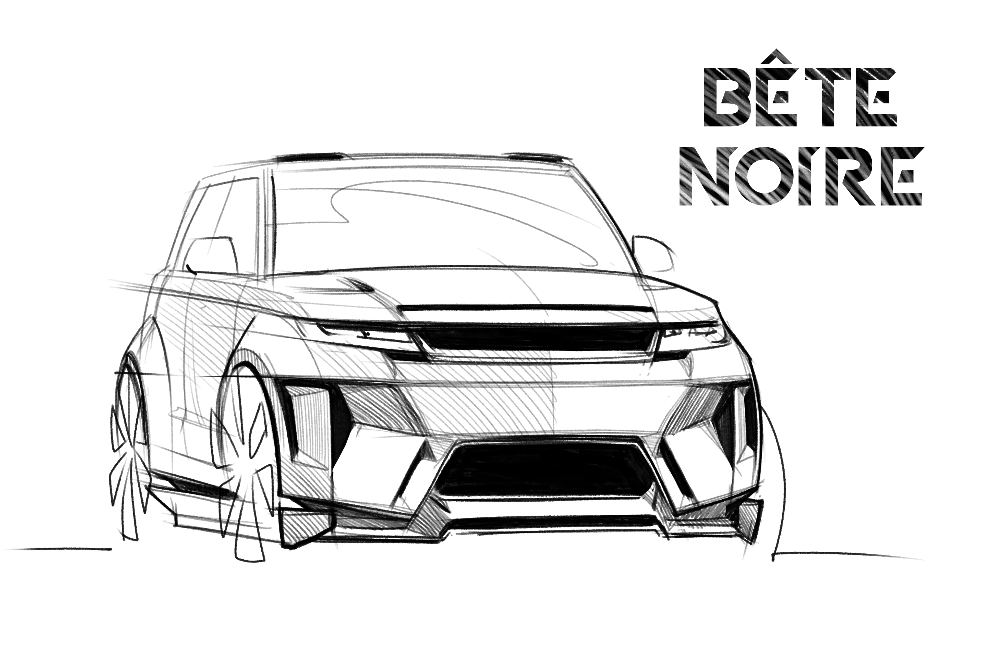 Range Rover Sport Sv 2024 Custom Design Wide Body Kit By Bête Noire Buy