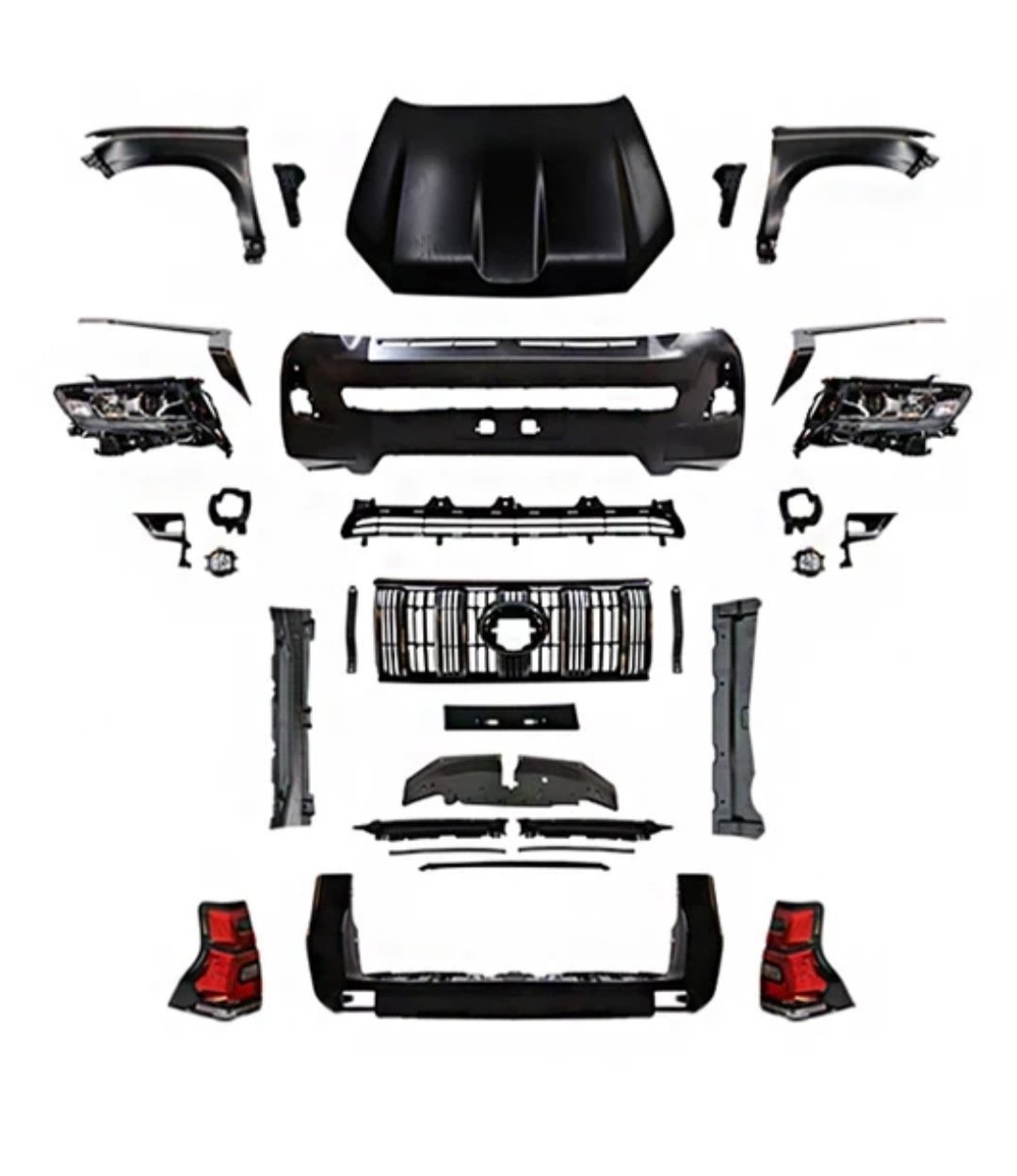 Check our price and buy Restyling body kit for Toyota Land Cruiser Prado 150 (2009-2017) into 2018+