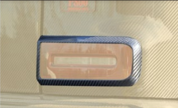 Rear light protection cover Mansory Carbon for Mercedes G-class G500 / AMG G63 W463A