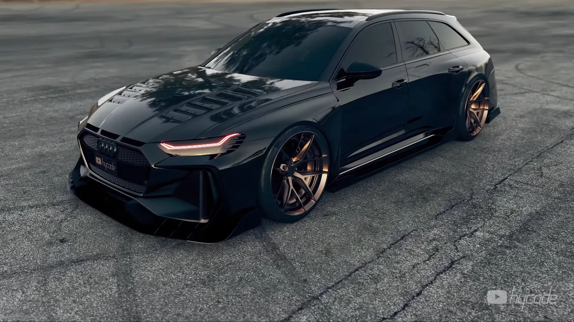 Audi RS6 Custom Body Kit by Hycade