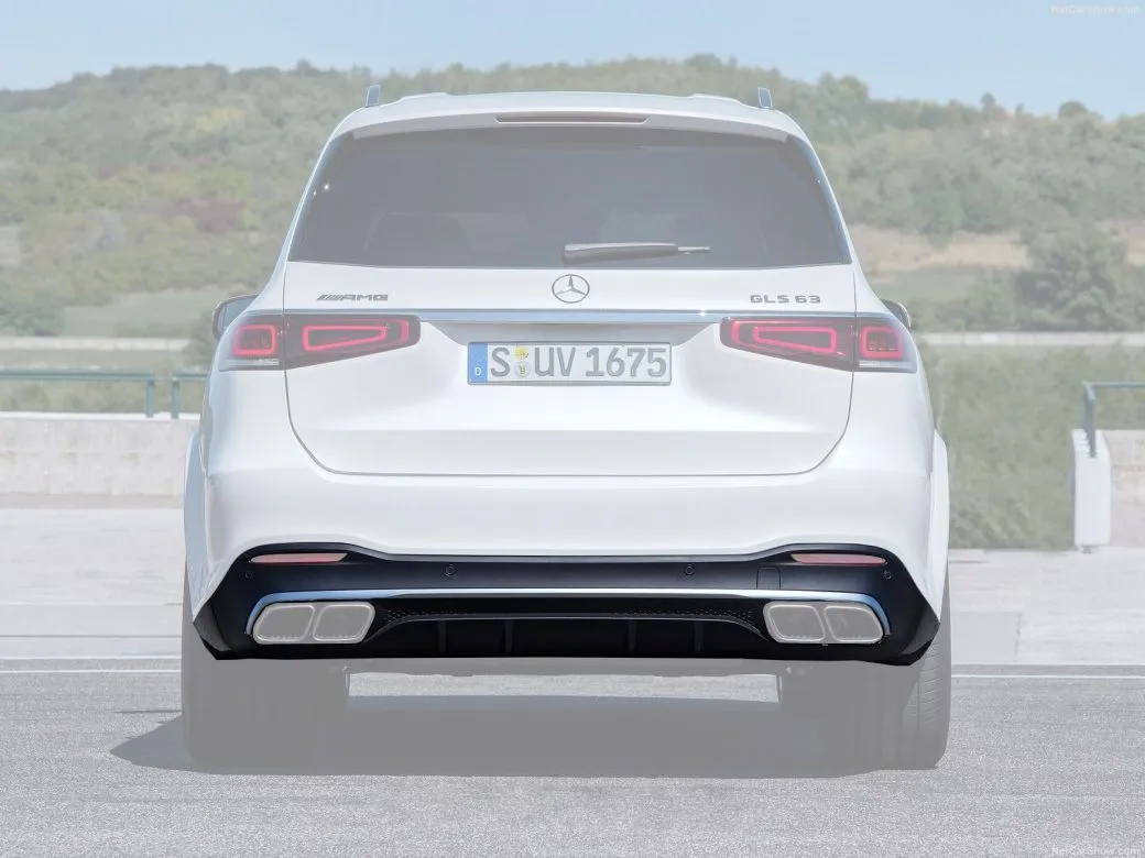 Rear diffuser AMG 63 Design 2.0 Carbon for Mercedes-Benz GLS AMG X167 AMG GLS 63