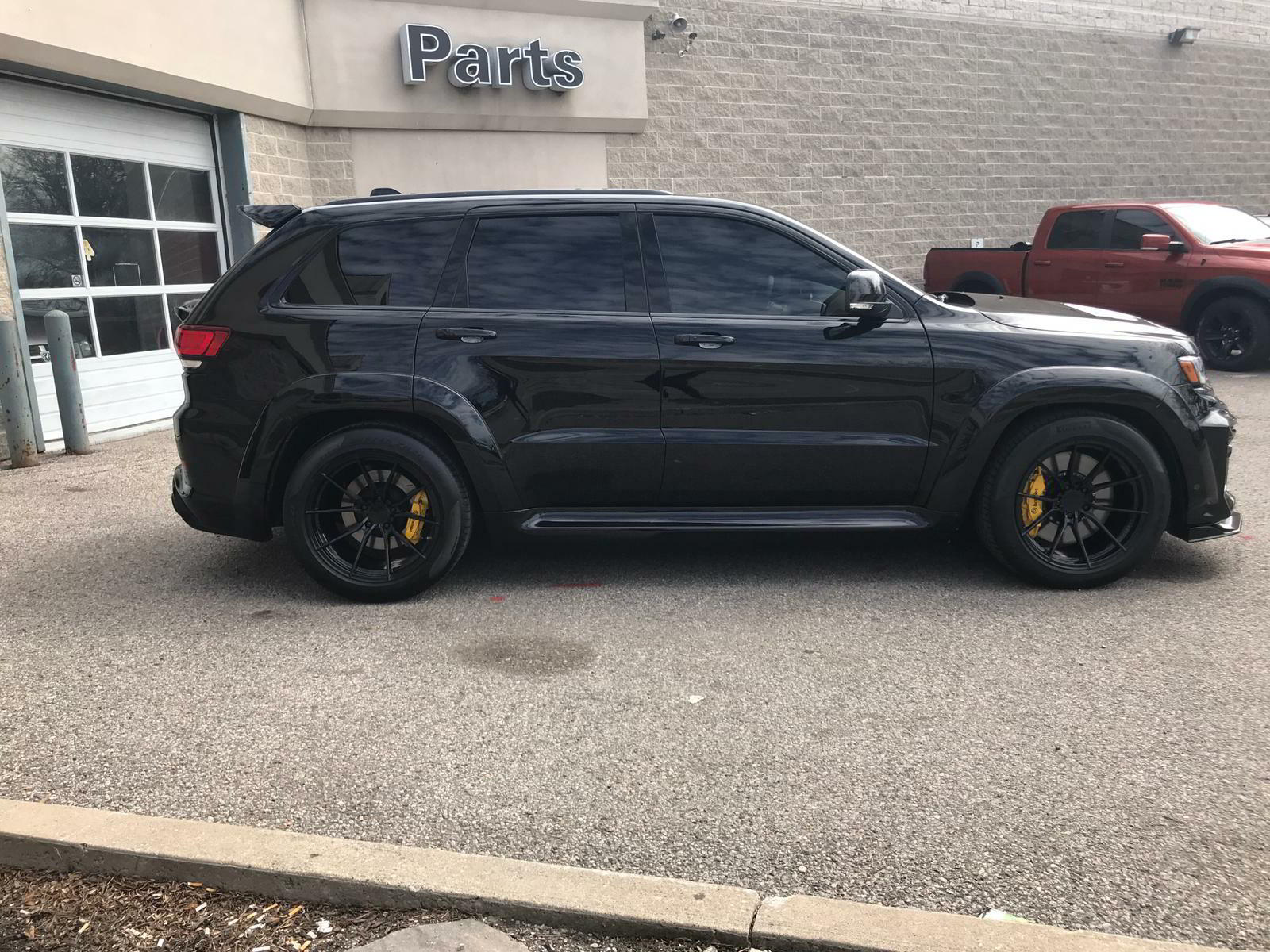Wide body elements Renegade Design for Jeep Grand Cherokee Trackhawk Tyrannos V3