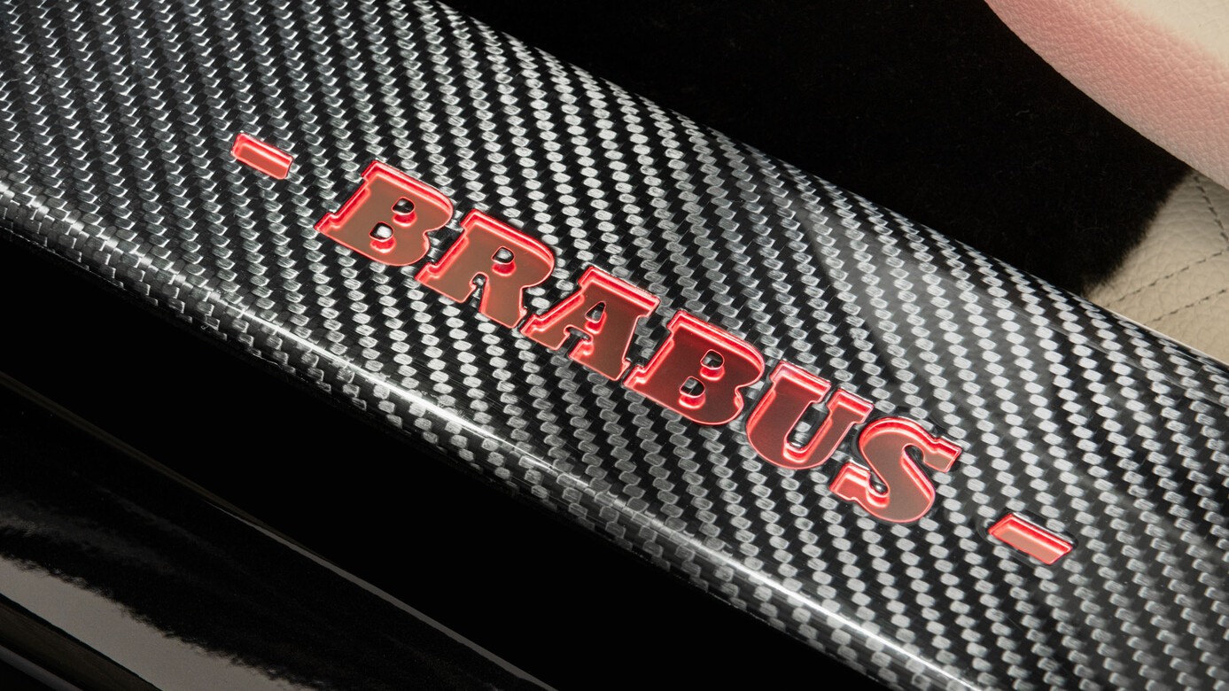 Scuff plates - Extended Brabus Carbon for Rolls-Royce Ghost