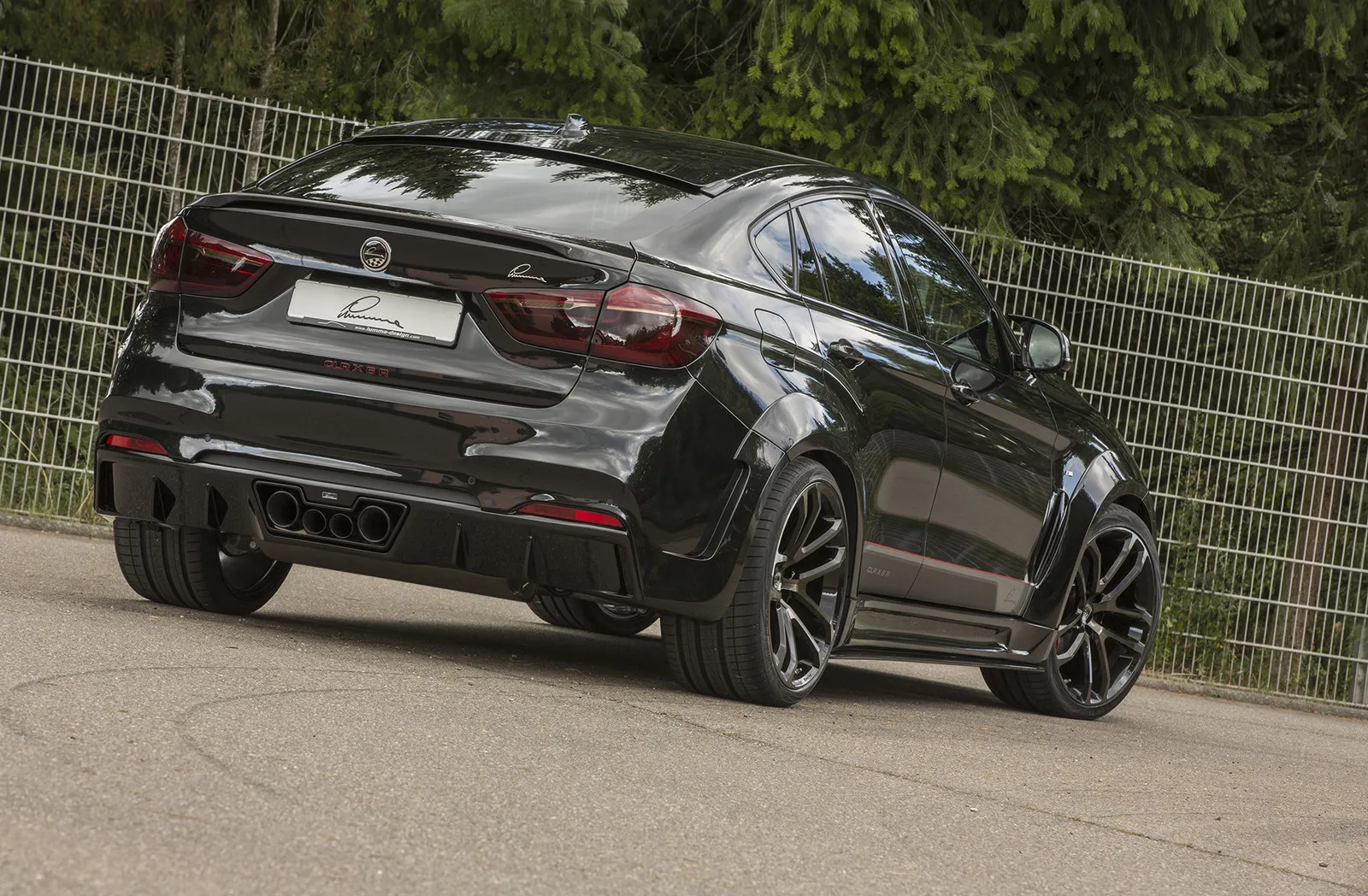 Lumma CLR X 6 R body kit for BMW X6 F16 40D