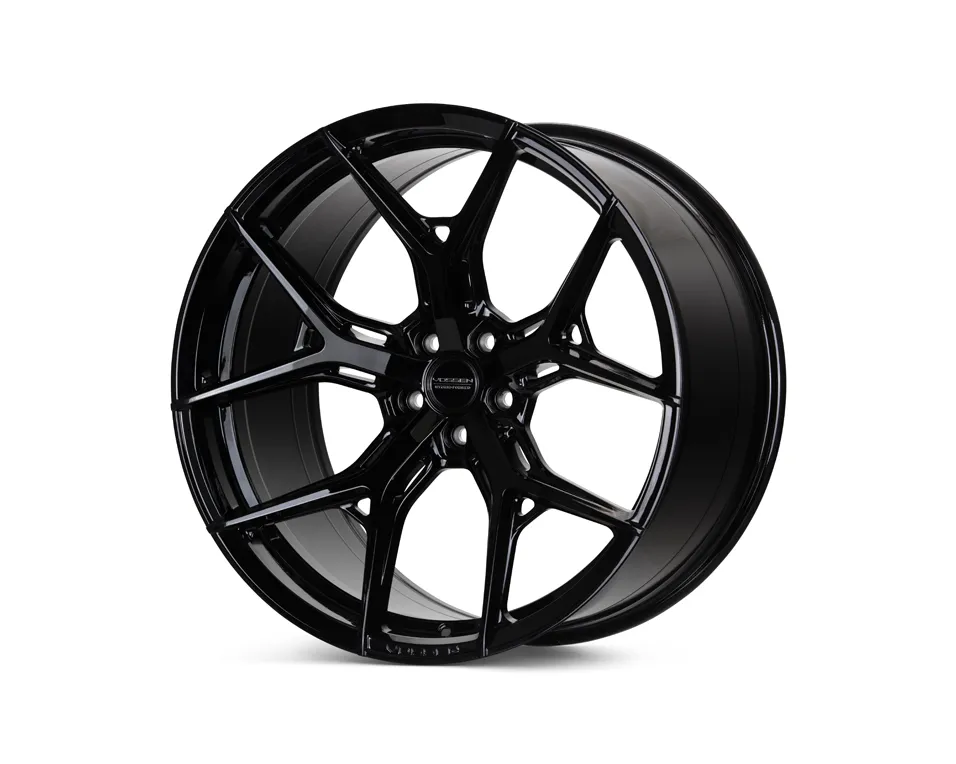 Vossen HF 5 hybrid forged wheel — front view