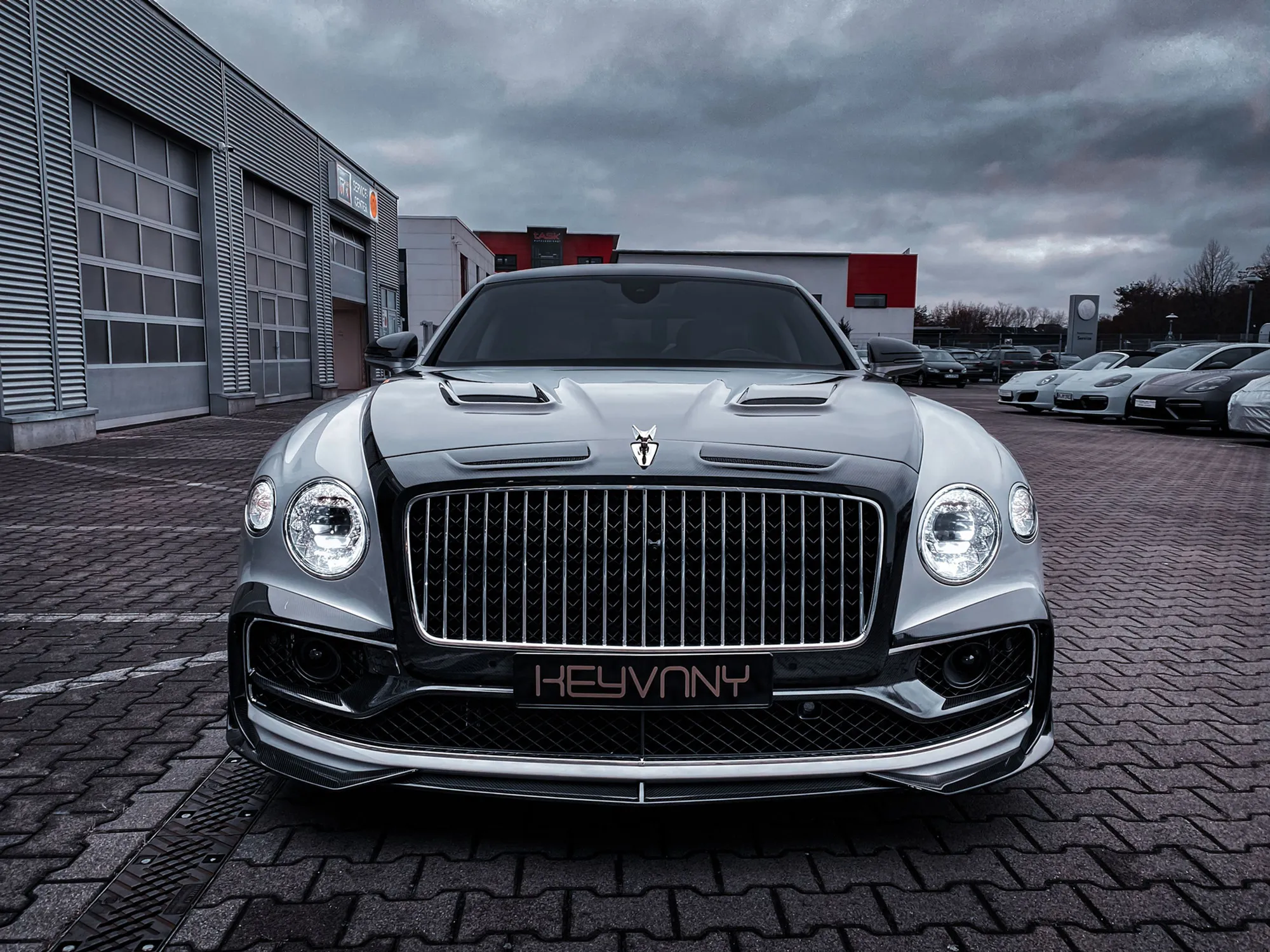 Check price and buy Keyvany Carbon Fiber Body kit set for Bentley Flying Spur