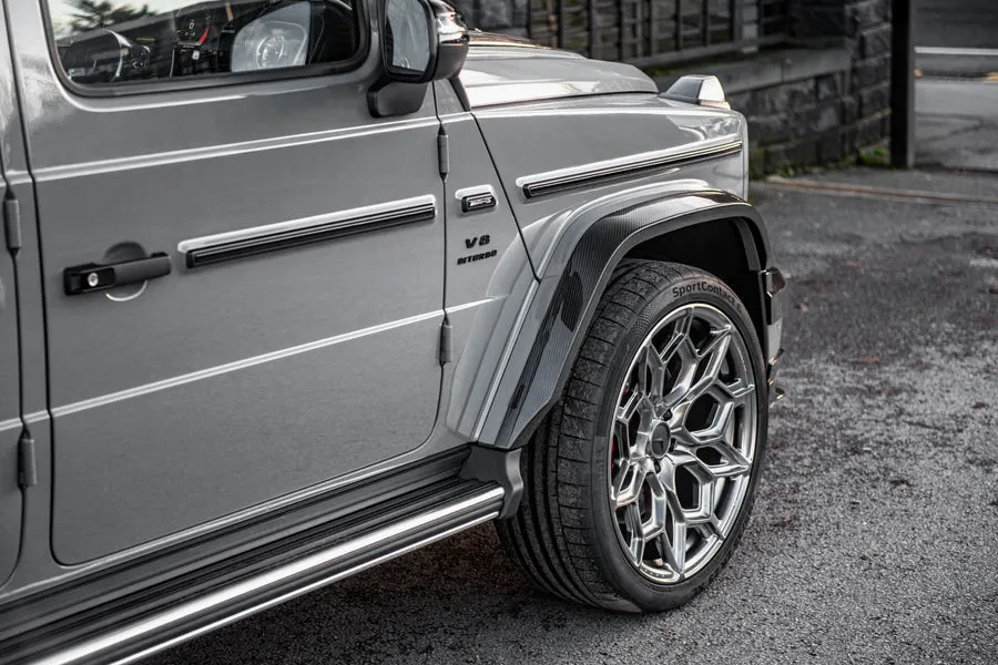 Check our price and buy Kahn Design carbon fiber body kit set for Mercedes-Benz G-class W463A