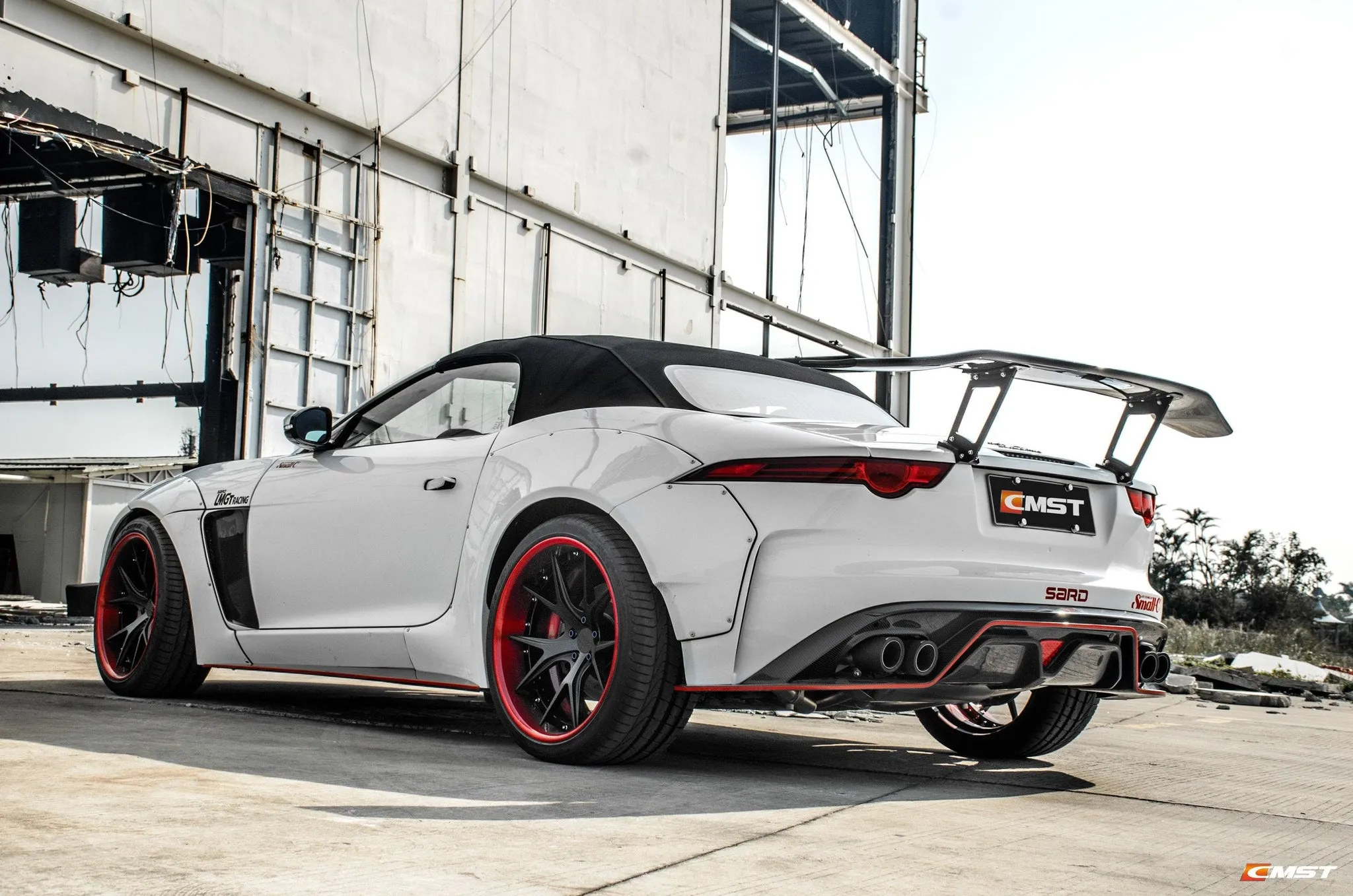 Check our price and buy CMST Carbon Fiber WideBody Kit set for Jaguar F-Type!