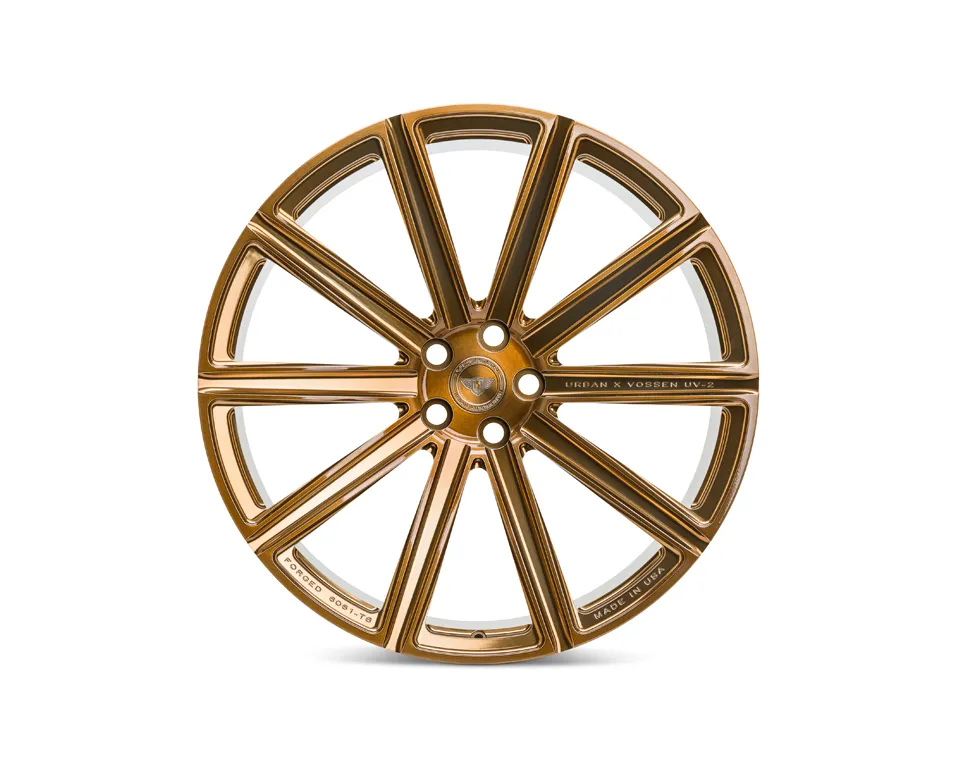 Vossen UV 2 forged wheel — full set display
