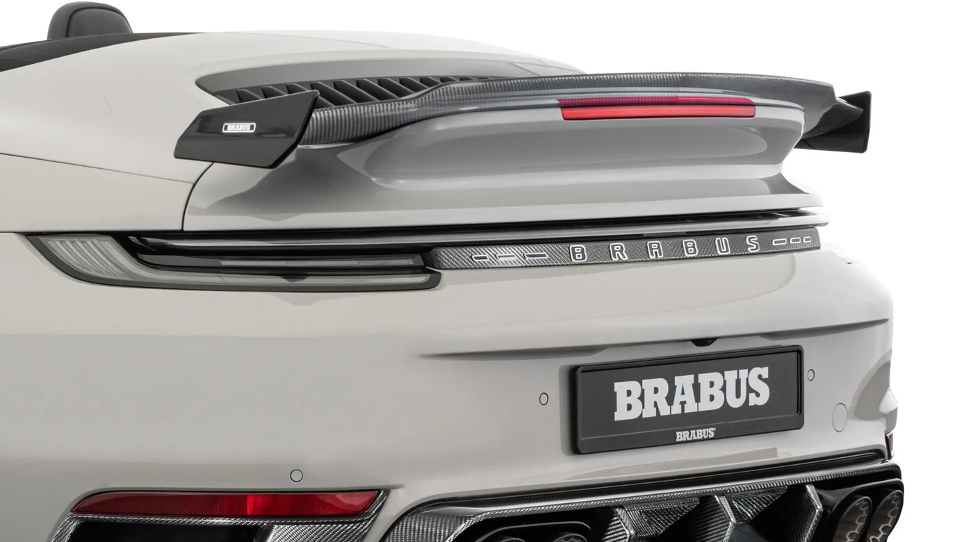 Rear spoiler BS Style Carbon for Porsche 911 Turbo