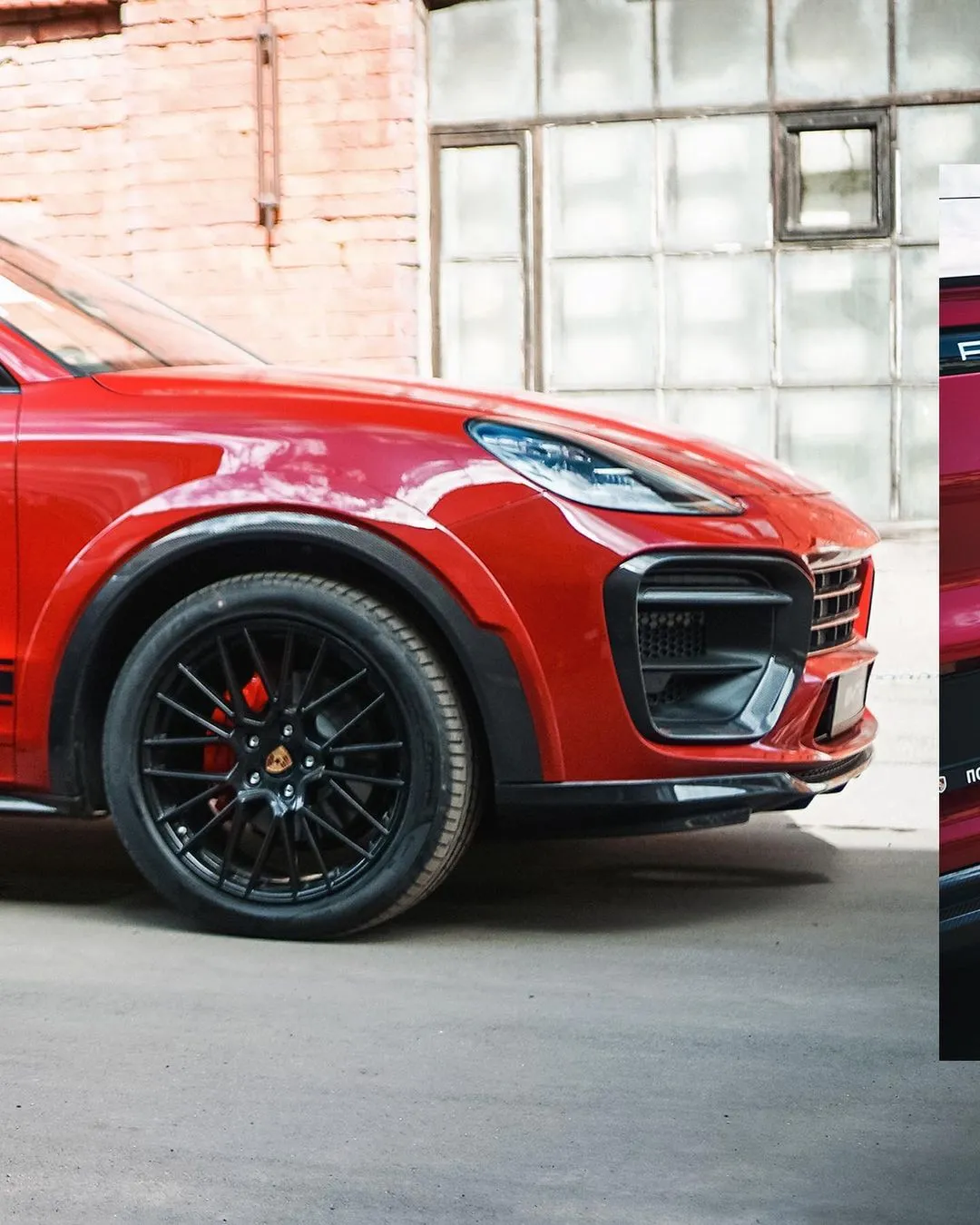 Check price and buy MTR Design Wide Body Carbon Fiber kit for Porsche Cayenne Coupe