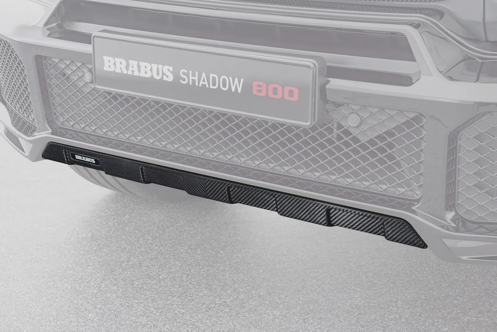 Front or rear bumper protection carbon Brabus for Mercedes G-class W463A AMG G 63