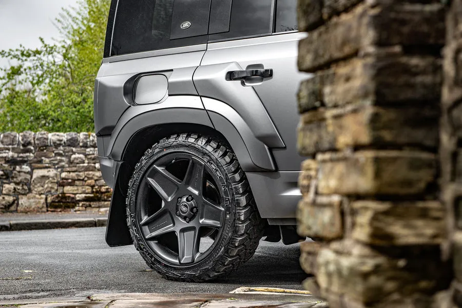 Check our price and buy Kahn Design carbon fiber body kit set for Land Rover Defender 110 wide track