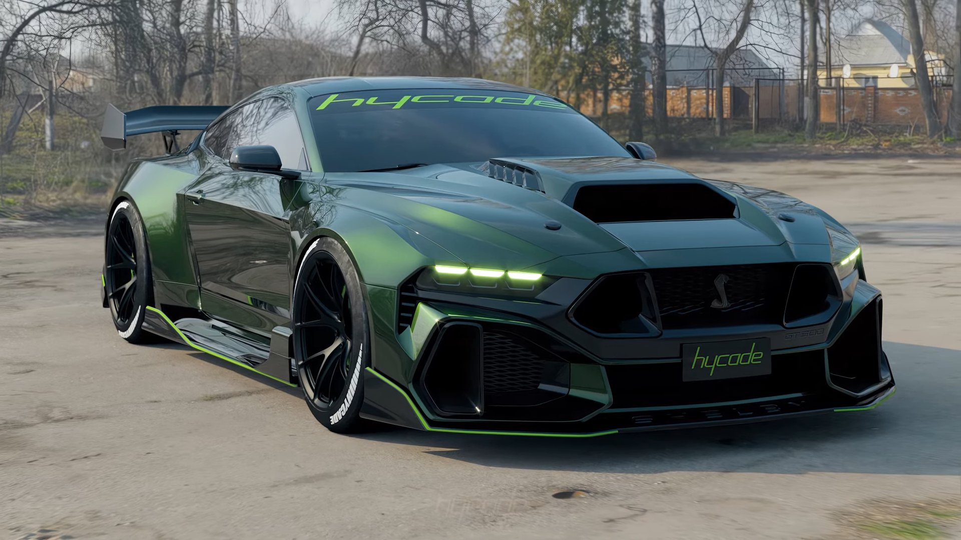 Ford Mustang GT 2024 Custom Body Kit by Hycade Buy with delivery ...