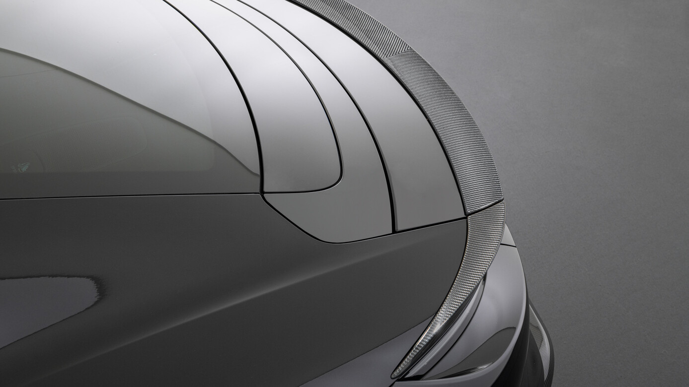 Rear spoiler BS Style Carbon for Porsche Taycan