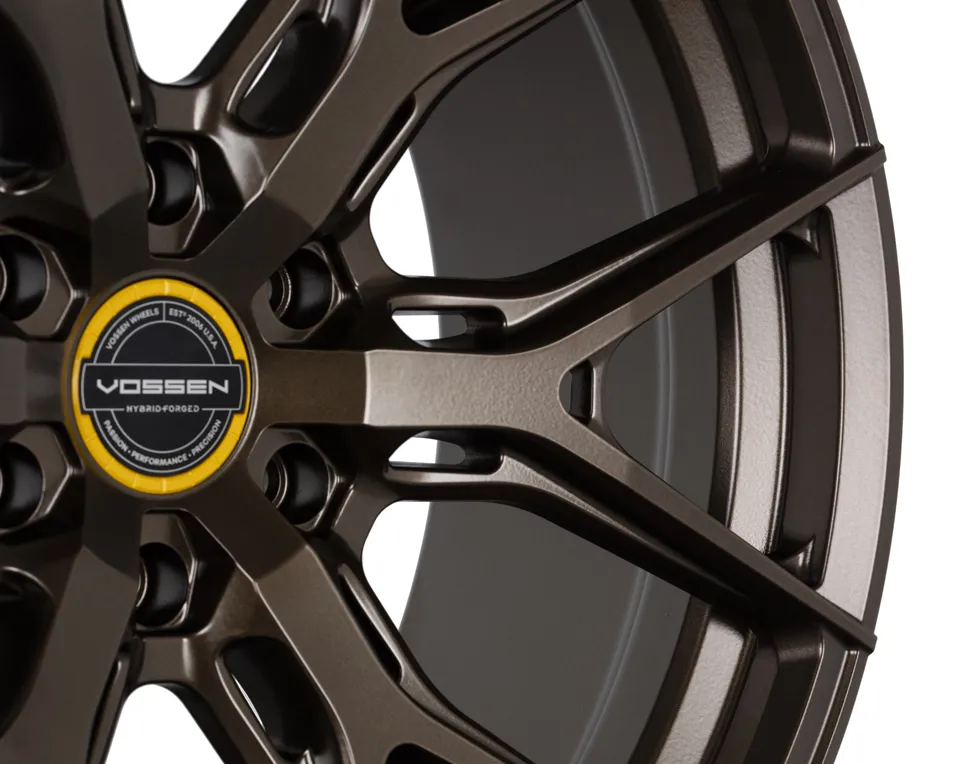 Vossen HF6 4 hybrid forged wheel — rear angle