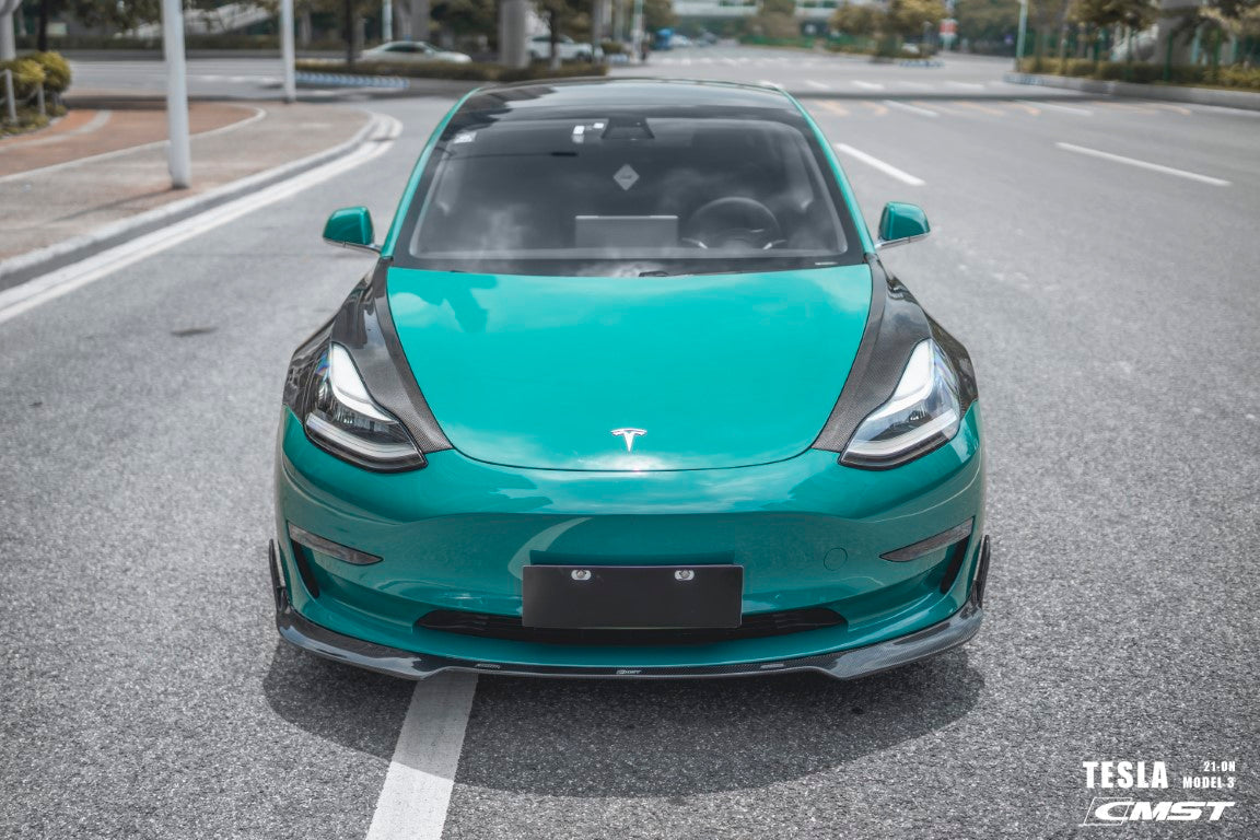 Check our price and buy CMST Carbon Fiber Body Kit set for Tesla Model 3!