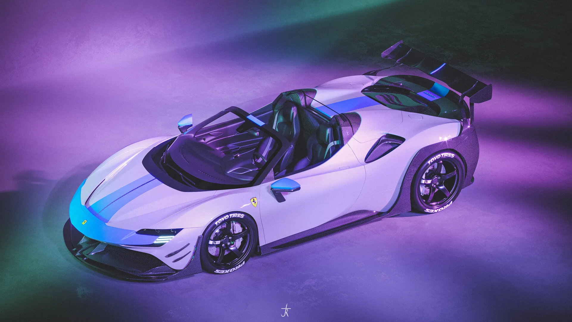 Ferrari SF90 Spider Custom Body Kit by Trotilla Design