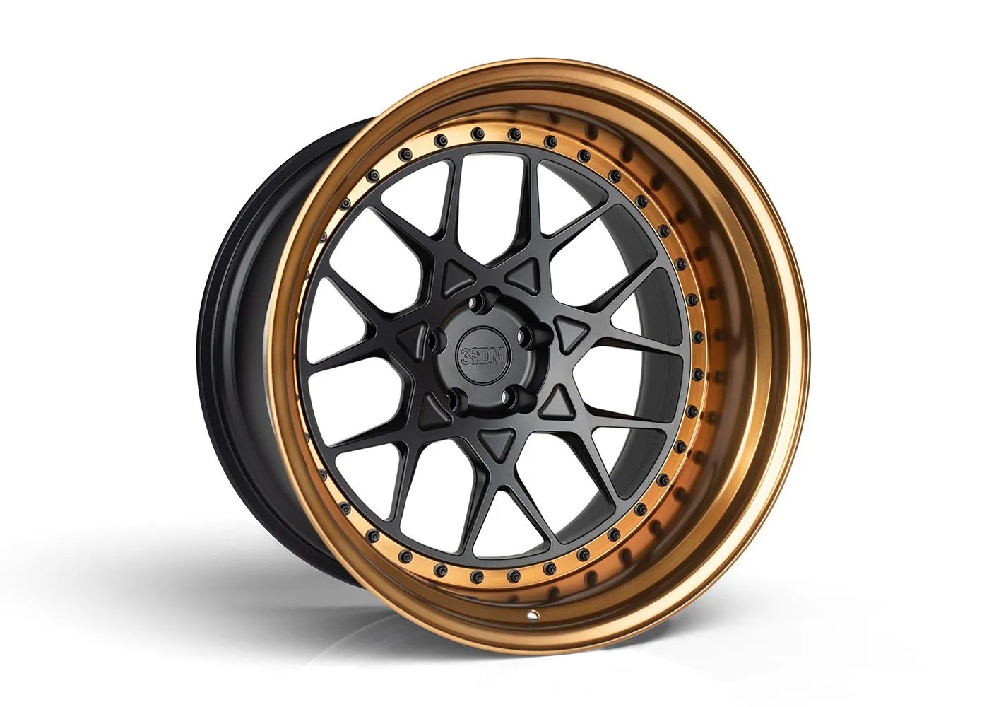 3SDM 3.46 FR Series 3-Piece Forged Wheel — studio render