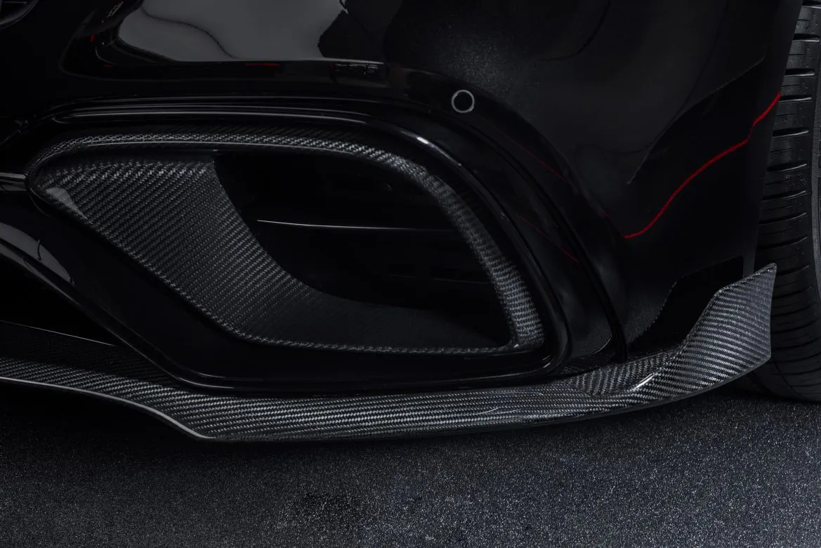 Front apron attachments BS Style carbon for Mercedes S-class Coupe C217 AMG S63