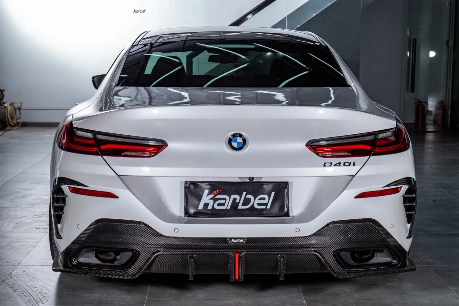 Check price and buy Karbel Carbon Fiber Body kit set for BMW  8 series G16 Grand Coupe