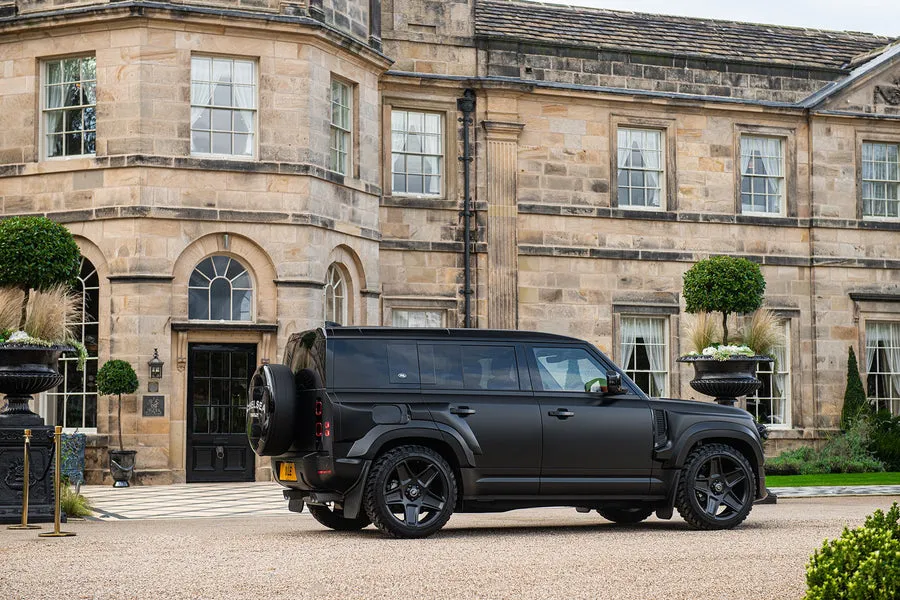 Check our price and buy Kahn Design carbon fiber body kit set for Land Rover Defender 110 wide track