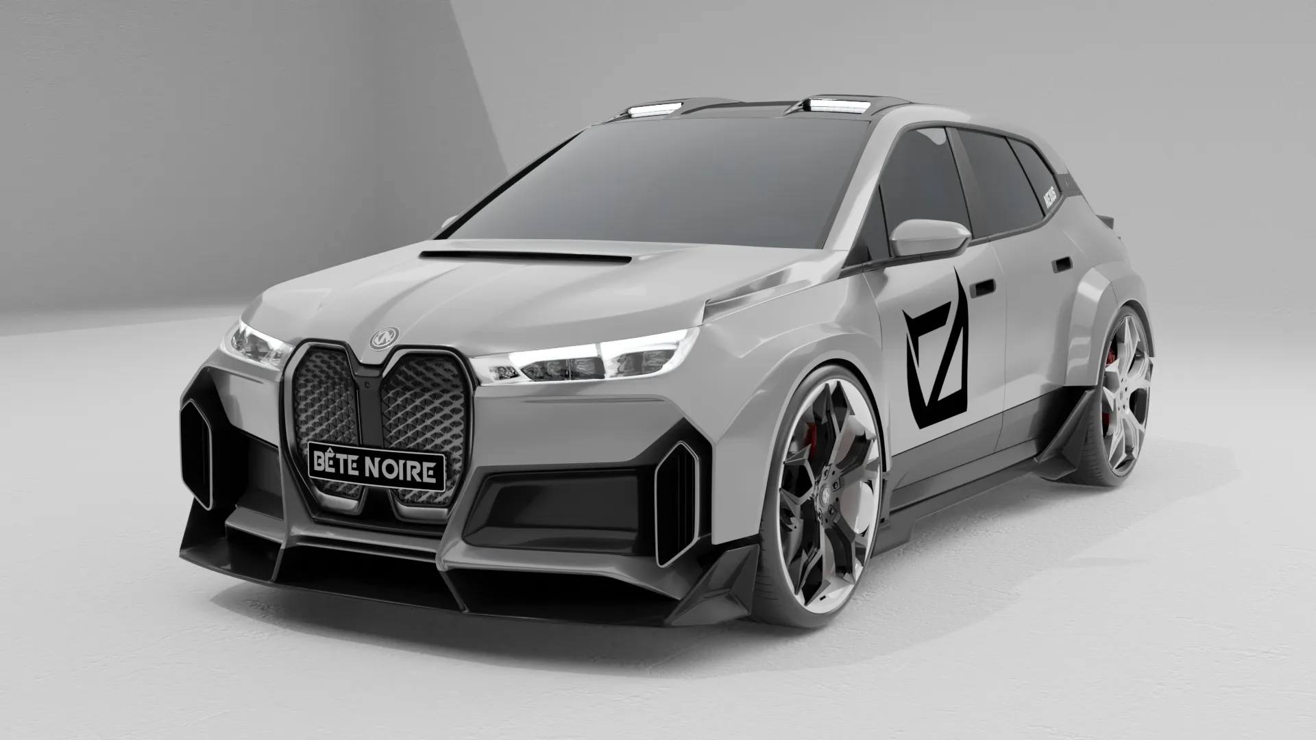 BMW iX I20 Custom Design Wide Body Kit by Bête Noire