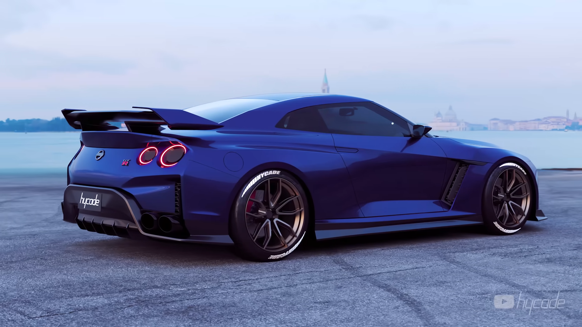 Nissan GT-R R36 2023 Custom Wide Body Kit by Hycade Køb med levering ...