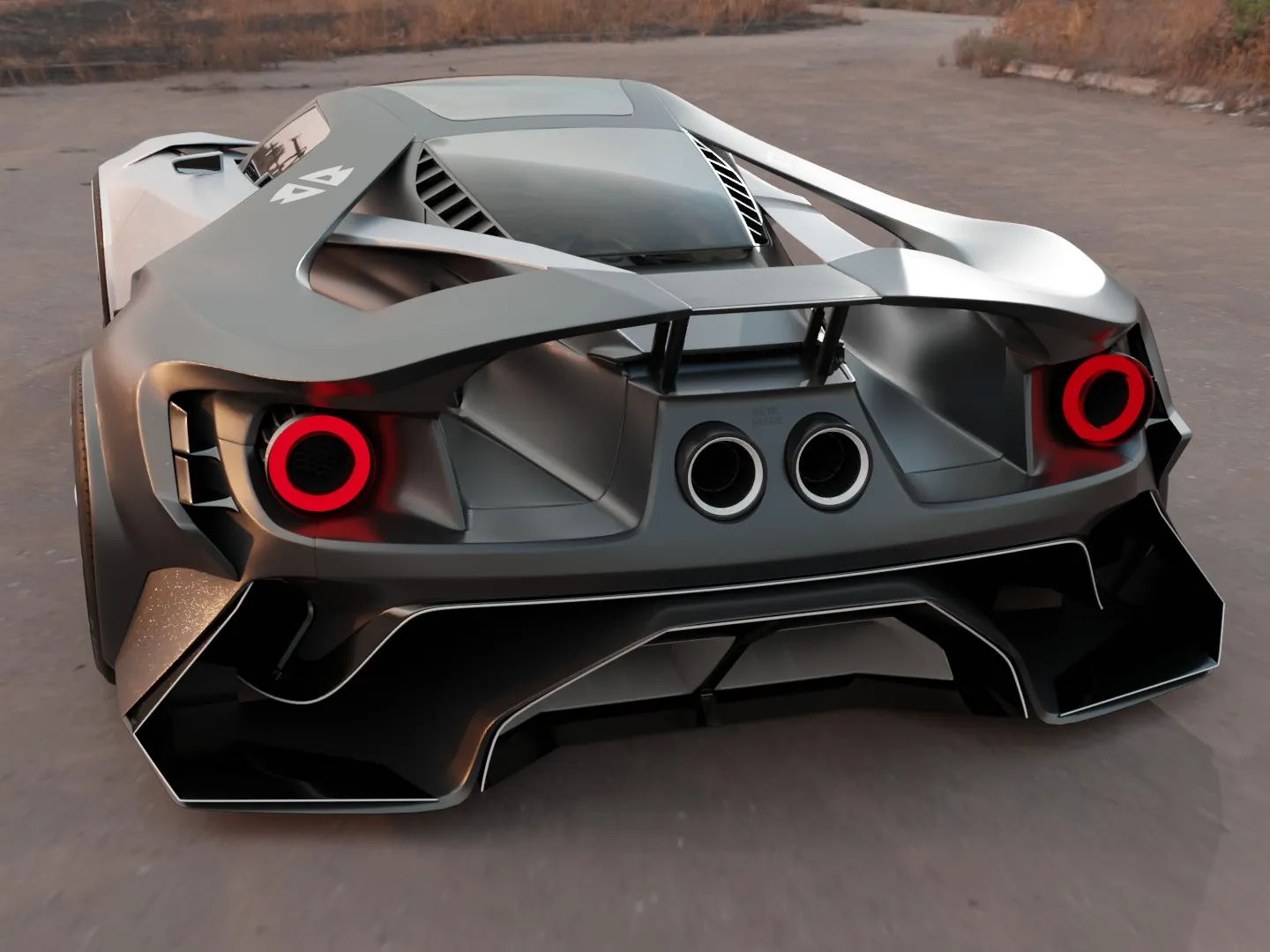 Ford GT Custom Design Wide Body Kit by Bête Noire
