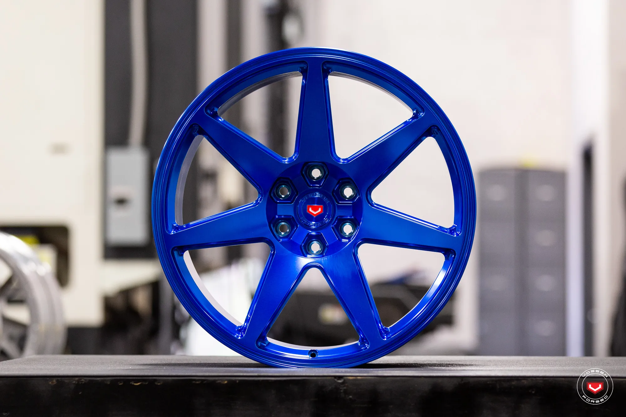 Vossen GNS 2 forged wheel — finish detail