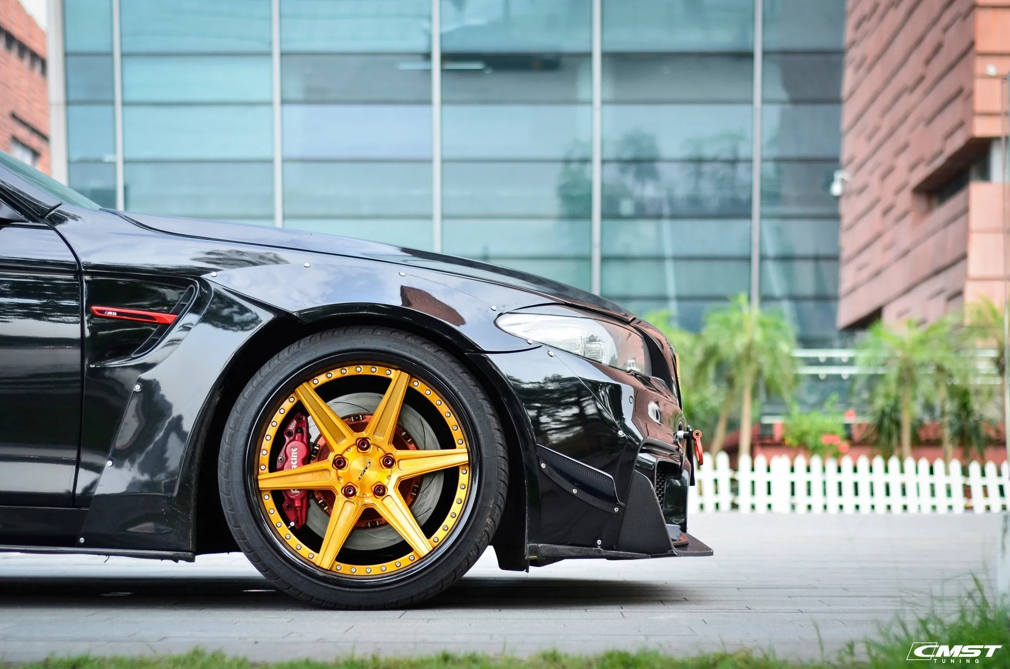 Check our price and buy CMST Carbon Fiber Body Kit set for BMW 5 Series F10/F18!