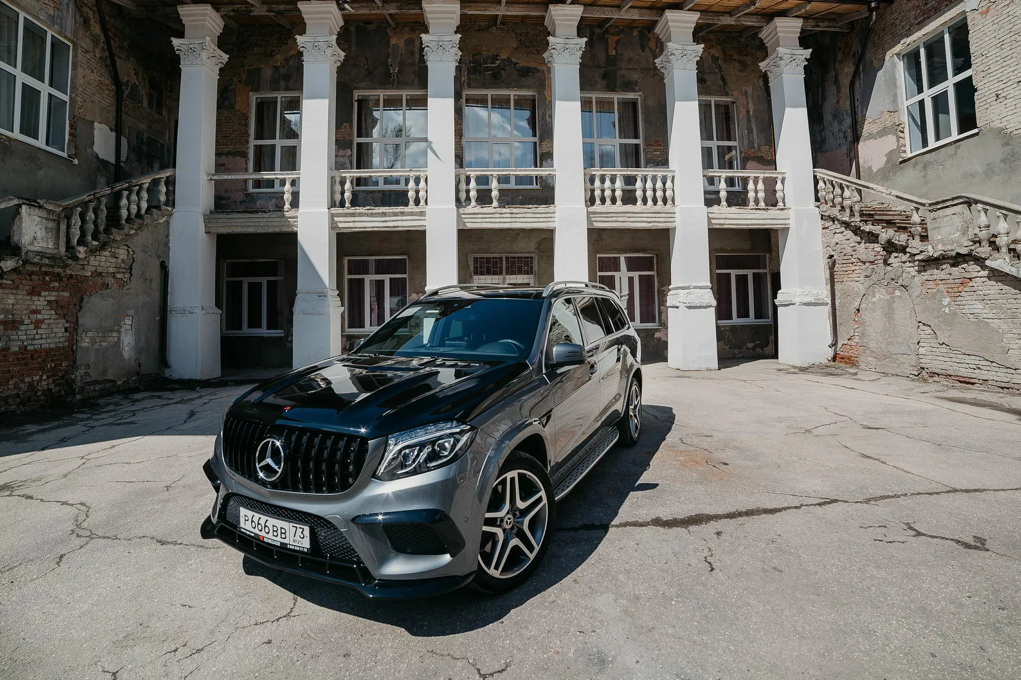 Check our price and buy Renegade Design body kit for  Mercedes Benz GLS X166