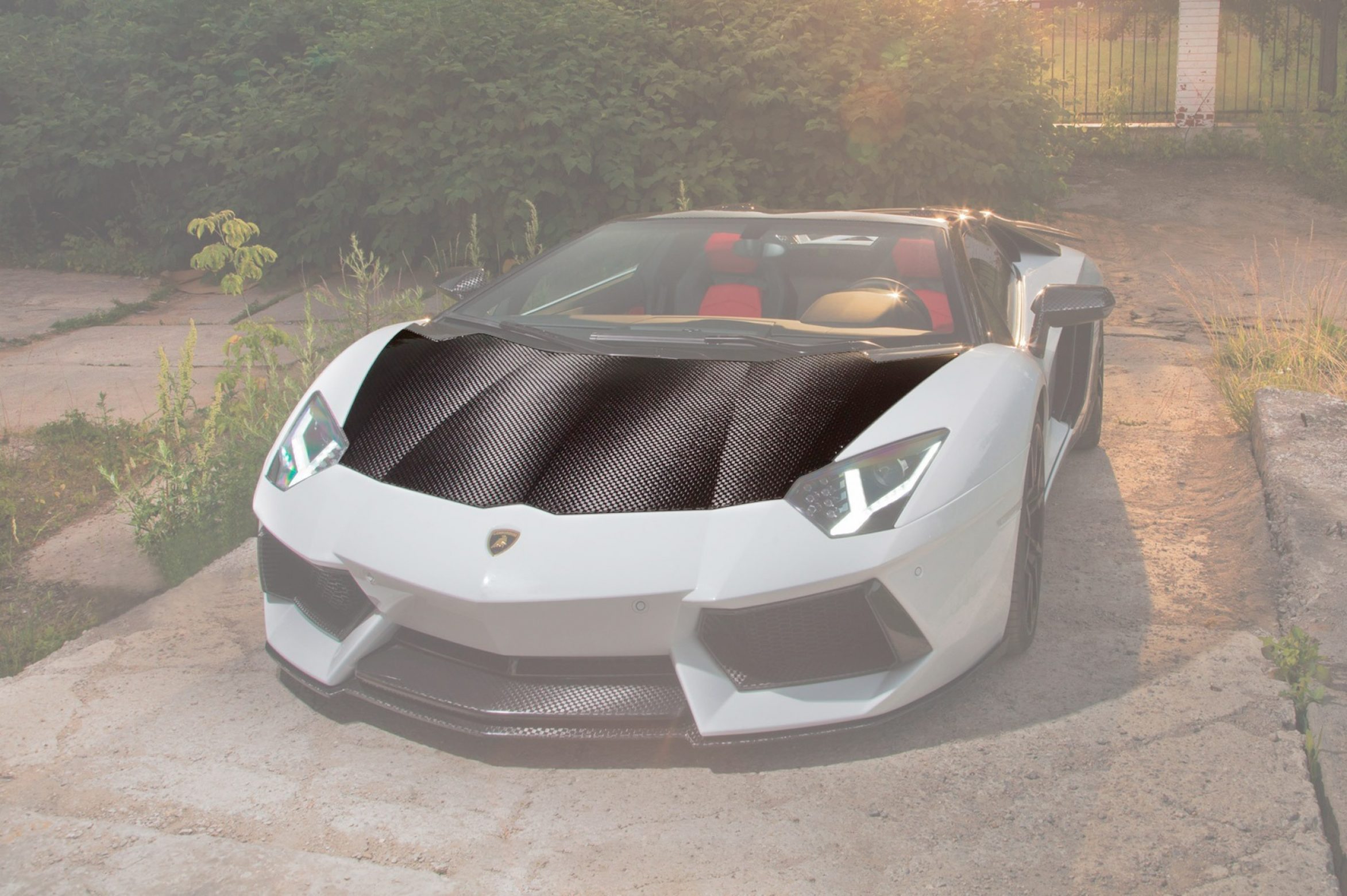 Front bonnet Carbon for Lamborghini Aventador