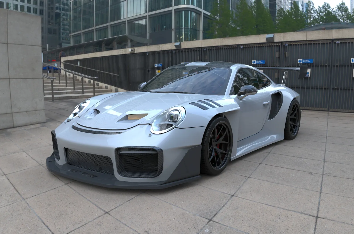 Check price and buy Duke Dynamics Body kit set for Porsche 911 991 GT RSR