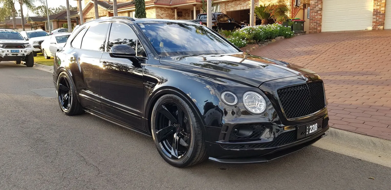 Check price and buy Carbon Fiber Body kit set for Bentley Bentayga