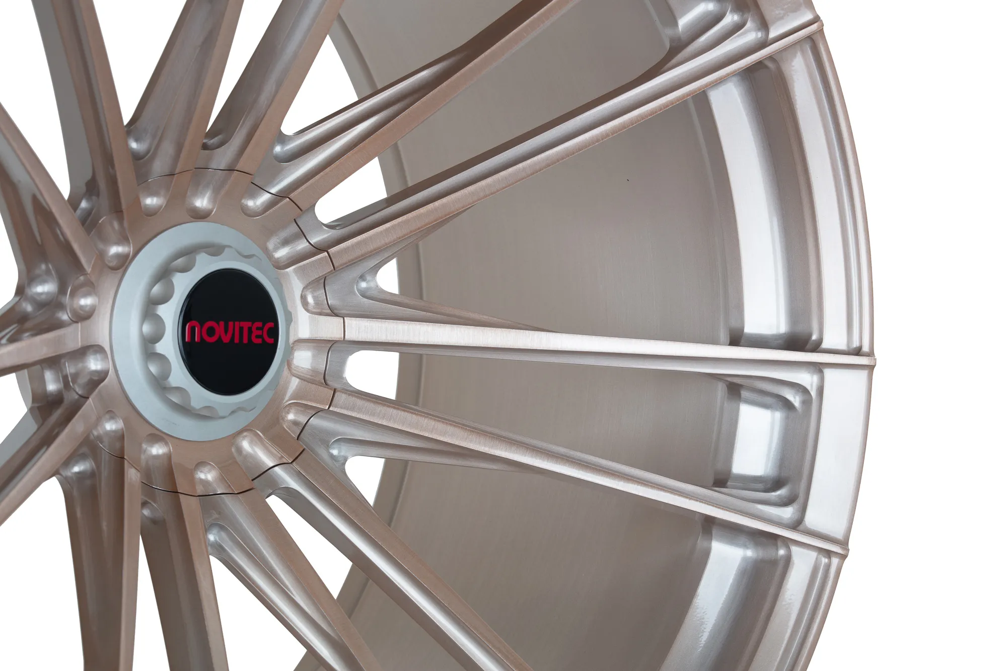 Vossen MC3 forged wheel — finish detail