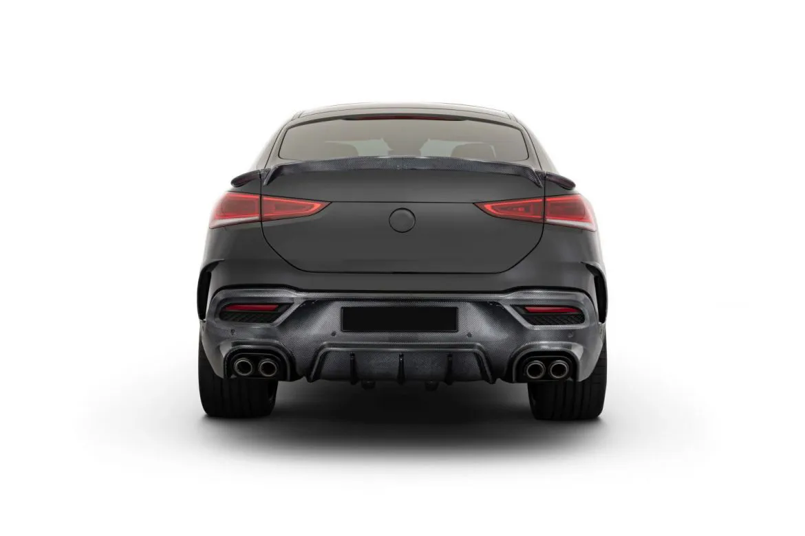 Rear bumper diffuser BS style Carbon for Mercedes-Benz GLE Coupe C167