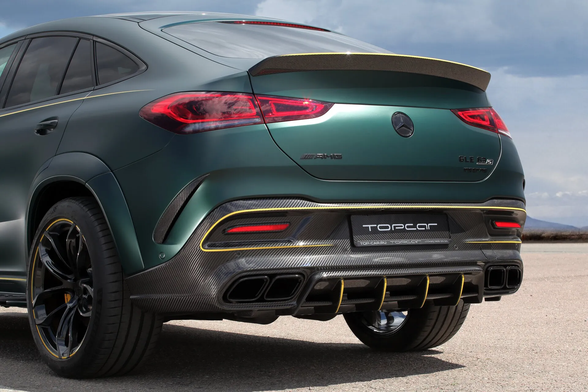 Check our price and buy Topcar Design body kit for Mercedes-Benz GLE coupe C167 Inferno 2022!